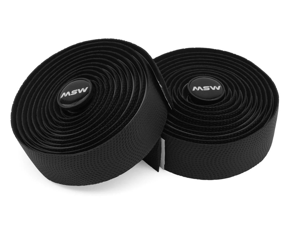MSW HBT-210 Anti-Slip Gel Handlebar Tape (Black)